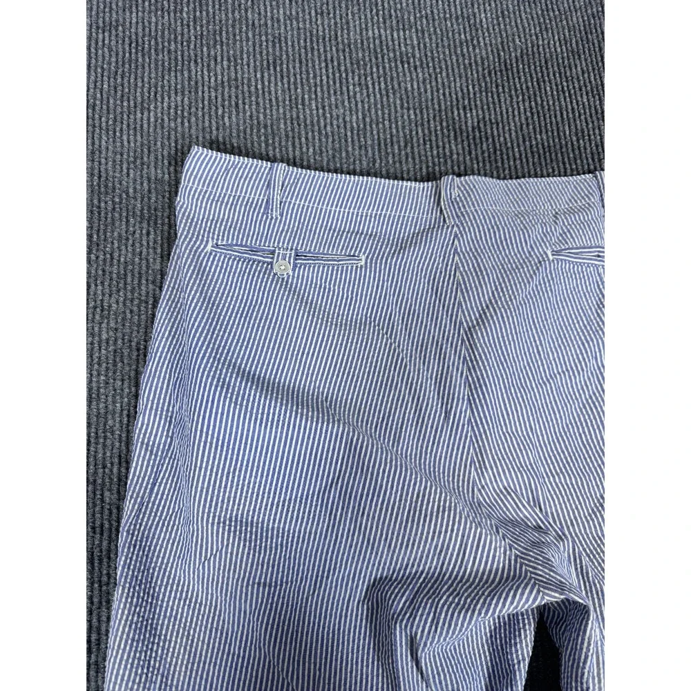 Polo Ralph Lauren Chino Shorts Mens 44 44B Pinstripe Seersucker 9